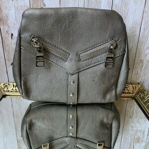 ☺️ STEVE MADDEN Grey/Gold-Toned Crossbody Bag